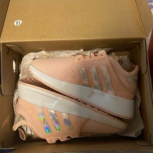 Pink adidas for kids